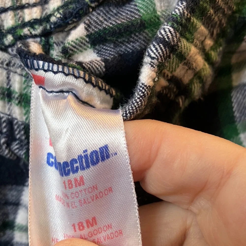 Kid connection flannel sleep slacks 18 months